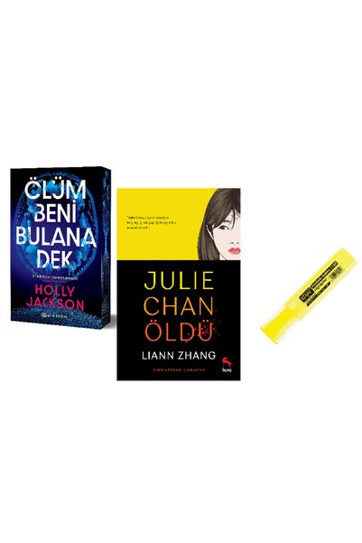 Epsilon Yayınevi Ölüm Beni Bulana Dek + Julie Chan Öldü 2 Book Set Kalem Hd