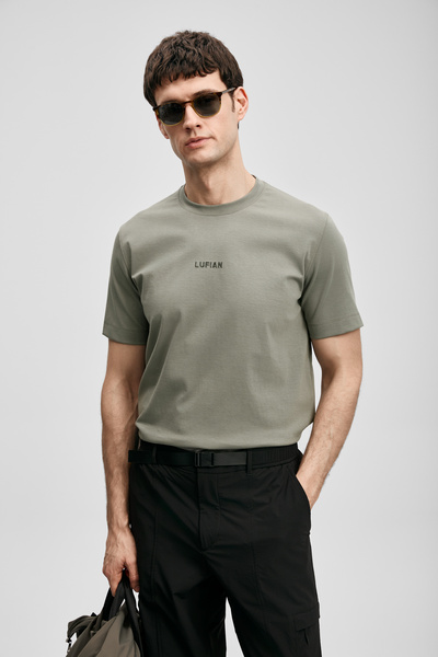 Lufian Marcus Moderna grafička majica zelena