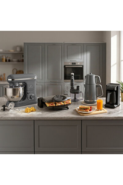 Aryıldız Maestro Elektrikli Çeyiz Seti Antrasit