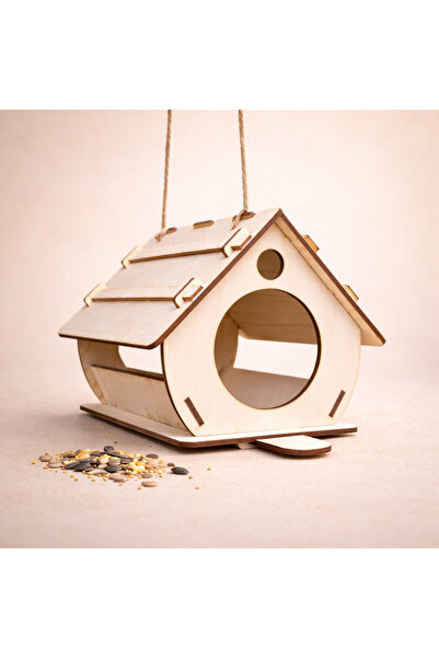 OEM Casuta din lemn pentru pasari, 18x17cm