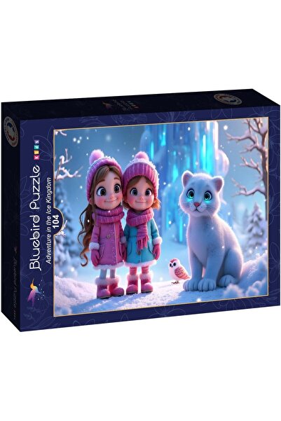 Bluebird Puzzle 104 pieces - Adventure in the Ice Kingdom (Bluebird-Puzzle-F-...