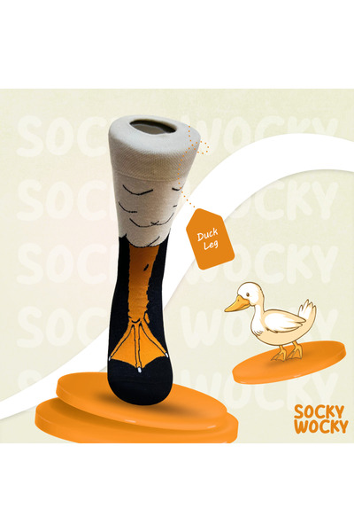 Socky Wocky Unisex Cotton socks with Printed