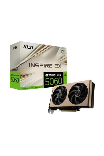 MSI GEFORCE RTX 5060 8G INSPIRE 2X OC 128BIT