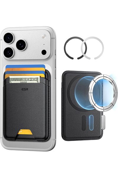 ESR MagSafe Wallet 5 Card Slots Magnetic Force 3200g iPhone Compatible