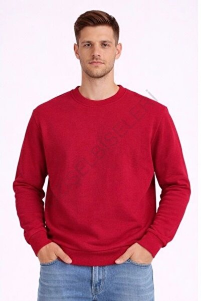 MODA Work Clothes Sweatshirt Basic Crew Neck 100% P Cotton No Pilling.