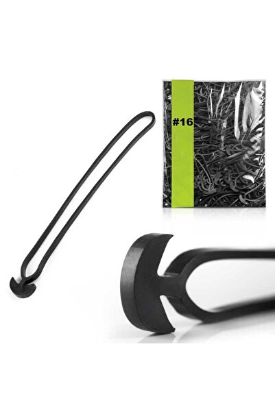 Narpo Set de 15 legături elastice de ancorare, 16 cm, cauciuc, rezistente la UV