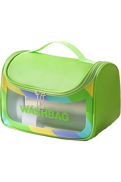 SWİFT Travel Toiletry Bag for Women | Waterproof Cosmetic Wash Bag with Handy...