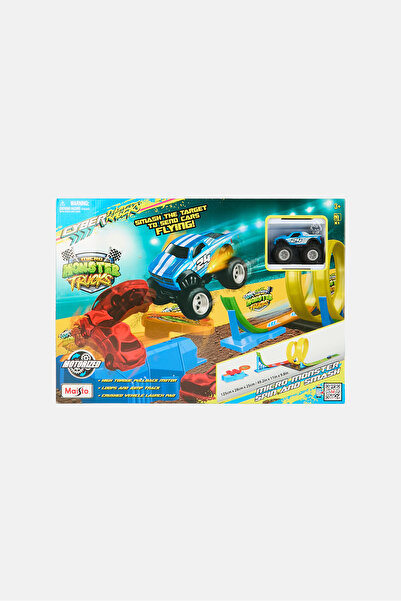 Maisto Cyber Racers Micro Monster Spin And Smash, Multicolor