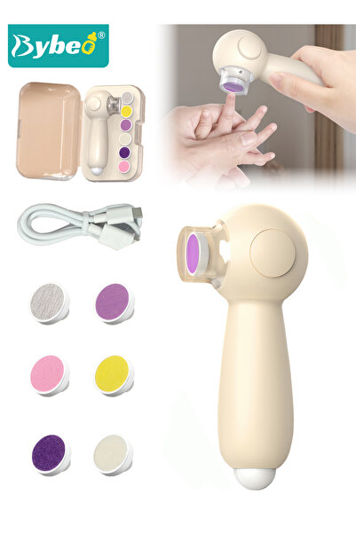 BYBEO 2-in-1 Baby Nail Clippers, Electric Trimmer+Nail Clipper, Infant Nails ...