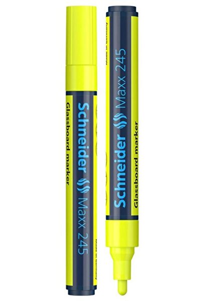 SCHNEIDER Maxx 245 glass marker, yellow