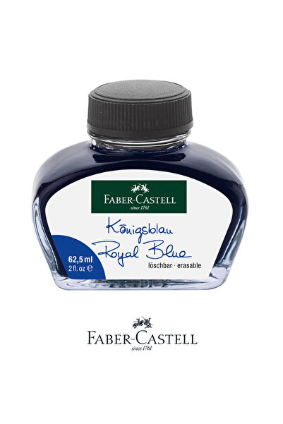 Faber Castell Cerneala pentru Stilou, Albastra, Care Poate fi Stearsa, 62.5 m...