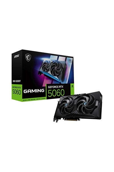 MSI GEFORCE RTX 5060 8G GAMING OC GDDR7 128B DX12 PCIE 5.0 X16 (3XDP 1XHDMI)