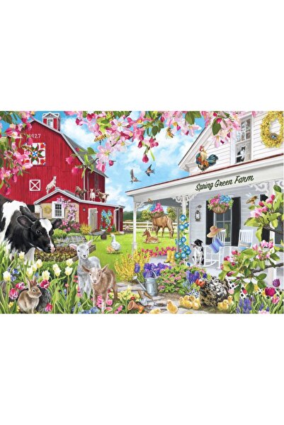 Bluebird Παζλ 1500 κομμάτια - Αγρόκτημα Πράσινο της Άνοιξης (Bluebird-Puzzle-...