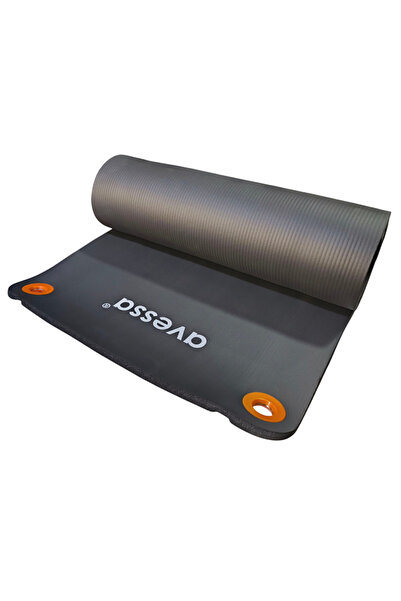 AVESSA HNBR Delikli NBR Yoga Matı - 15 MM - NBR Malzeme - 180 Cm x 60 Cm - De...