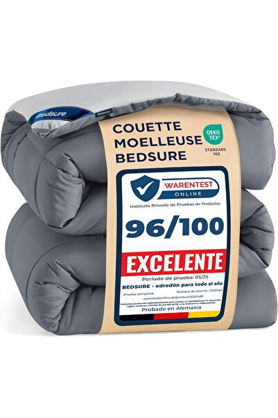 BEDSURE Duvet 155x220 Four Seasons All Year - Duvet without Cover 155x220cm 3...