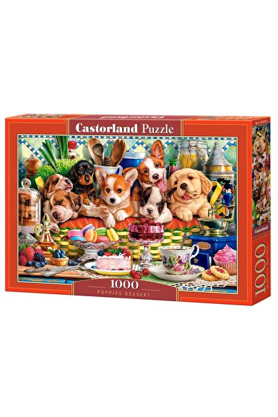 Castorland Παζλ 1000 κομμάτια - Γλυκό με Κουτάβια (Castorland-105335)