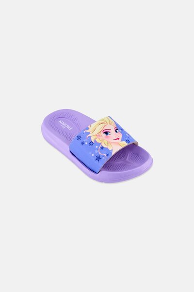 Disney Toddlers Girl Frozen Slides, Light Puprle