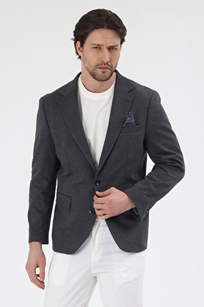 Frappoli Jachetă sport tip blazer pentru bărbați Pacune, model cu amestec de ...