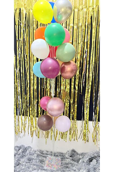ENG PARTİ DÜNYASI Balloon Stand – 185 cm Height |   Balloons Are Not Included