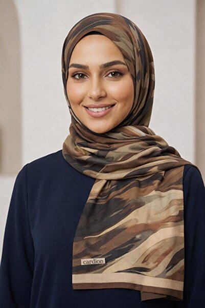 Cardion قطن حرير شال - 70 × 180 - 06302-06