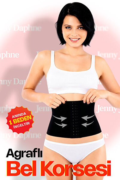 Jenny Daphne Agraflı Visok struk korzet za stomak Oblikuje figuru struk za sv...