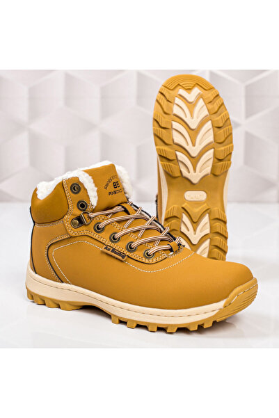 Modlet.ro Men's yellow boots MOD02417