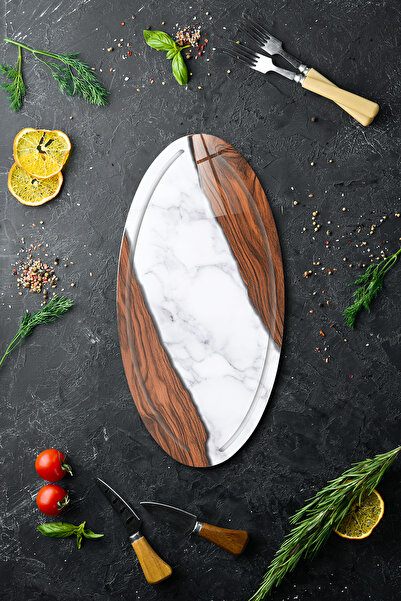 Decorita Γυάλινη πιατέλα - Τυρί - Πιατέλα παρουσίασης |   Βένα |   35 εκ. x 1...