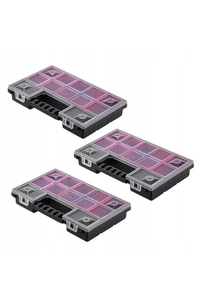 KADAX Set de 3 cutii de garaj cu 6 sertare pentru atelier