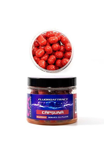 CPK Boilies carlig Fluoro Atract+ Capsuna 16/20mm