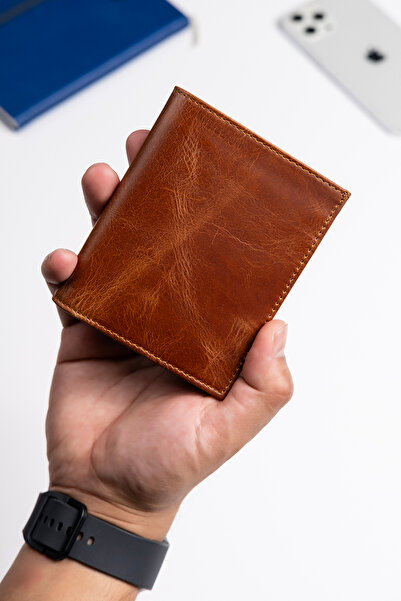 Niki Leather Tivra Crazy Leather Card Holder Wallet