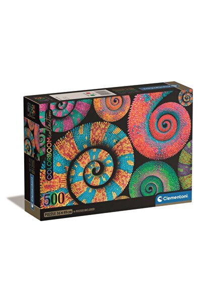 CLEMENTONI Παζλ 500 κομμάτια - Colorboom Σγουρές Ουρές (Clementoni-35529)