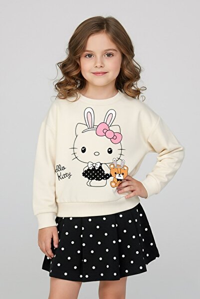 Dmb Boys & Girls Mow Kids Girls' Shorts Skirt Set Cream