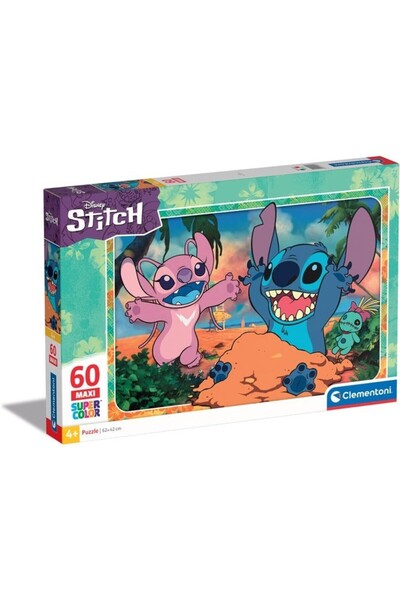 CLEMENTONI Παζλ 60 τεμάχια XXL - Στιτς (Clementoni-26596)