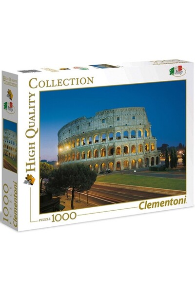 CLEMENTONI Παζλ - Κολοσσαίο, Ρώμη, 1000 κομμάτια (62430)