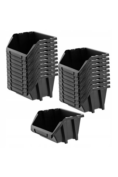 KADAX Set de 20 de containere pentru depozitare tăvi de atelier, 144x118mm
