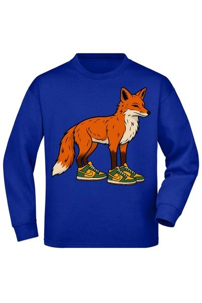 Rabona Fashion Παιδικό T-Shirt / Φούτερ / Φούτερ με κουκούλα με σχέδιο αλεπού...