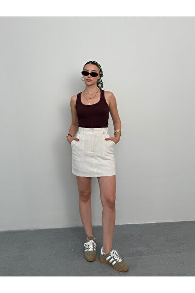 thelowely Linen Skirt