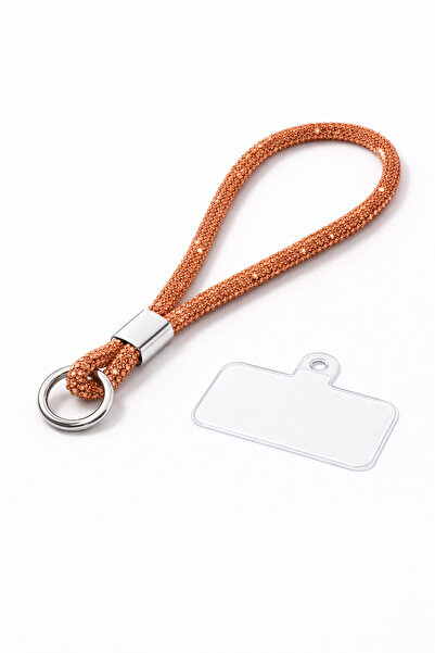 Case collection Stone-Encrusted Phone Strap, Shiny Luxury, Sparkling Charm, S...