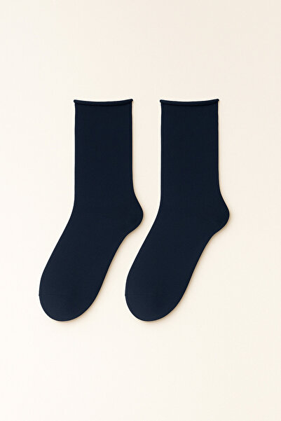 BONY SOCKS Ženske čarape Harold Bambus bez elastike, tamnoplave
