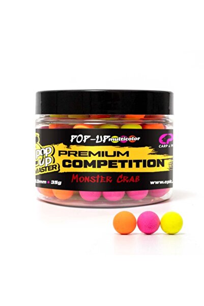 CPK Boilies Pop Up Multicolor Premium Competition Monster Crab, 10mm, 35g