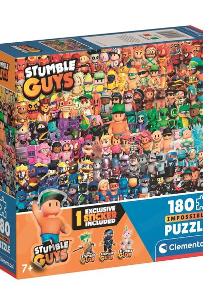 CLEMENTONI Παζλ 180 κομμάτια XXL - Impossible - Stumble Guys (Clementoni-29321)