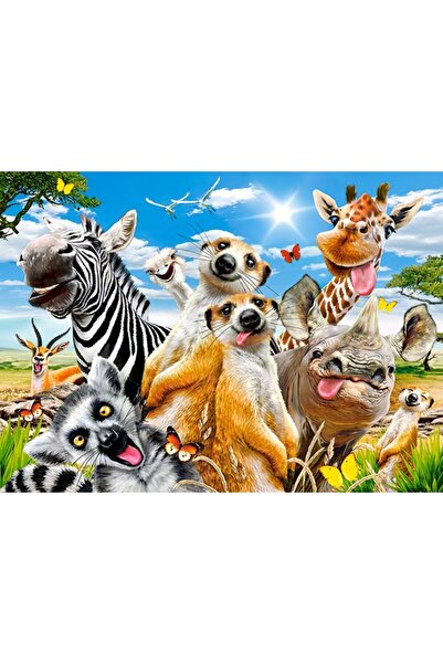 Castorland Puzzle 200 piese - African Selfie (Castorland-222148)