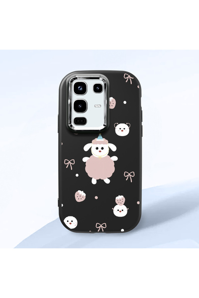 ucuc حافظة سيليكون سوداء متوافقة مع هاتف Infinix Note 50/Note 50 Pro مع حماية...