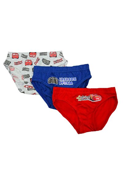 CARS Set of 3 Cotton Briefs, Cars, Jackson Storm, Multicolor