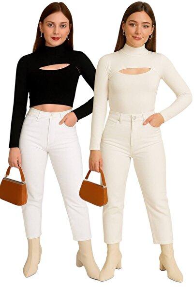 ALDAIYR 2 Pcs Neck Collar Sleeves for Islamic Clothing