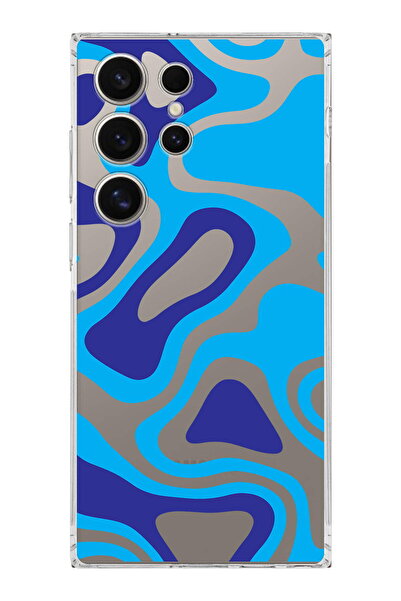 PrintiFy Samsung S26 Ultra Compatible Transparent Silicone Case with Camera P...