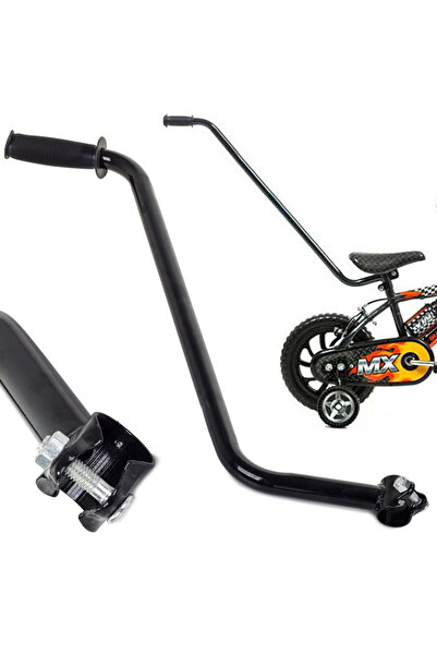 zola Guide bar, steel, universal, black, non-slip handle, for learning to rid...