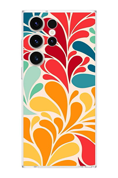 PrintiFy 1mm Slim Fit Retro Colors 5 Printed Transparent Case Compatible with...