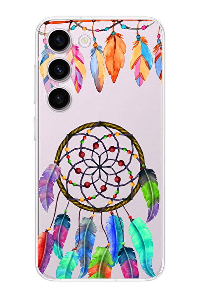 PrintiFy 1mm Slim Fit Nazar Boncuğu 6 Printed Transparent Case Compatible wit...