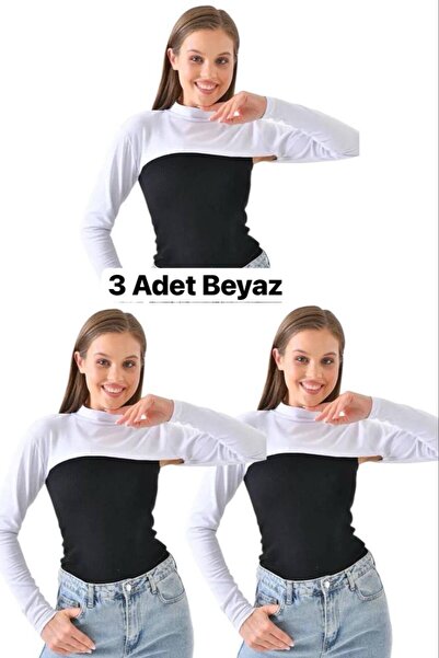 ALDAIYR 3 Pcs Neck-Collar Sleeves for Hijab Wear